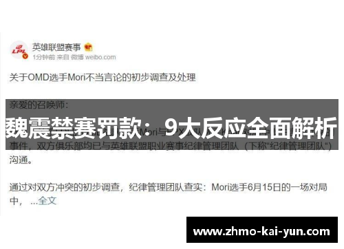 魏震禁赛罚款：9大反应全面解析